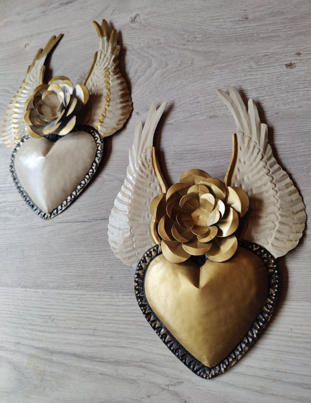 Corazon Dorado with Wings