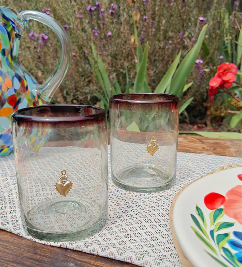 Blown Glass Cups