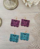 Papel Picado earrings: Pachuca