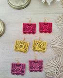 Papel Picado earrings: Pachuca