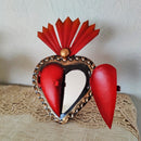 Corazon Mirror Rustic Red