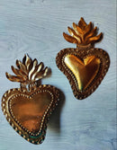 Corazon Flama Dorada