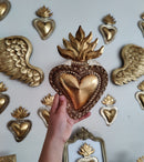 Corazon Flama Dorada