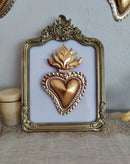 Corazon Flama Dorada