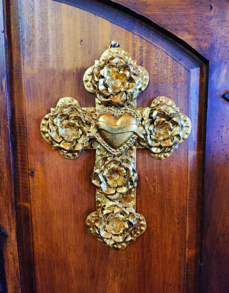 Gold Leaf Cross