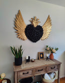 Corazón Black Roses