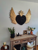 Corazón Black Roses