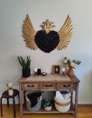 Corazón Black Roses