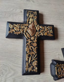 Black Wooden Cross