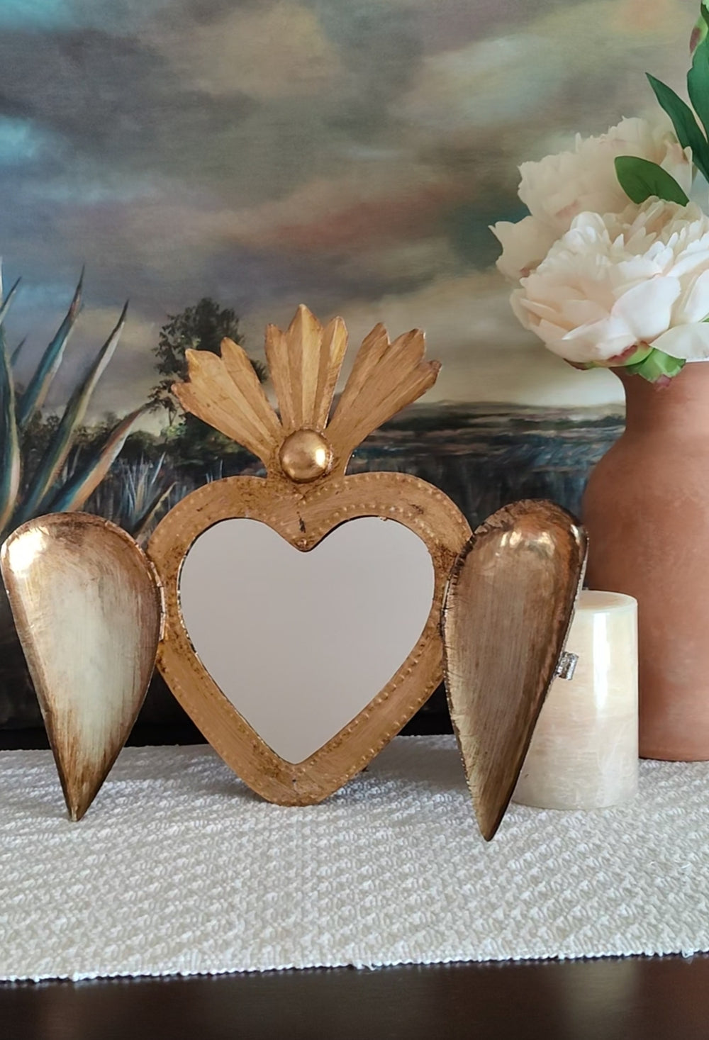 HEART ハート GOLD CD 極美品 Corazon Mirror Gold Leaf (Large)