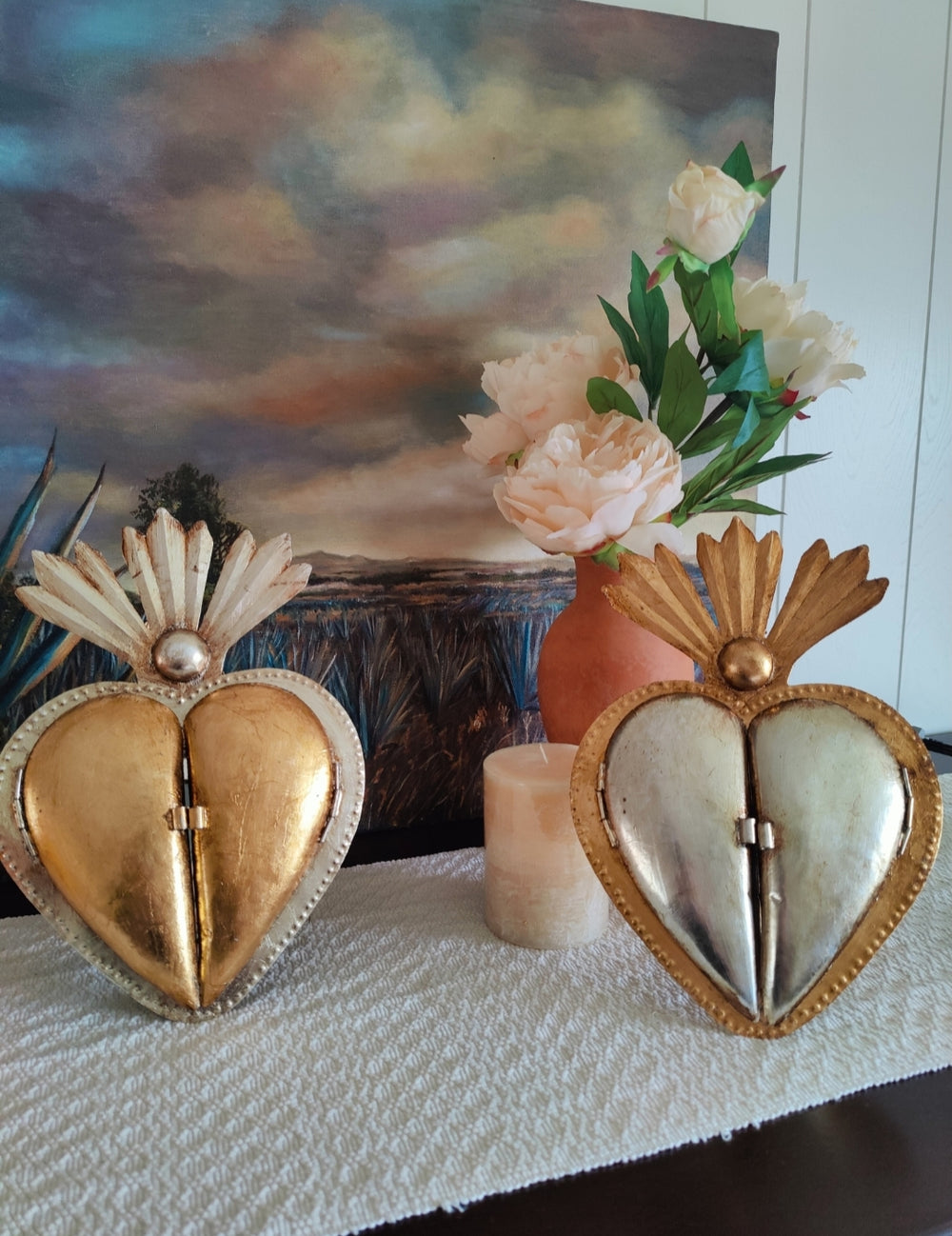 Corazon Mirror Gold Leaf (Large)