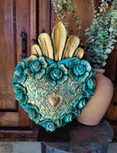 Corazón Ana Maria 10 Rosas