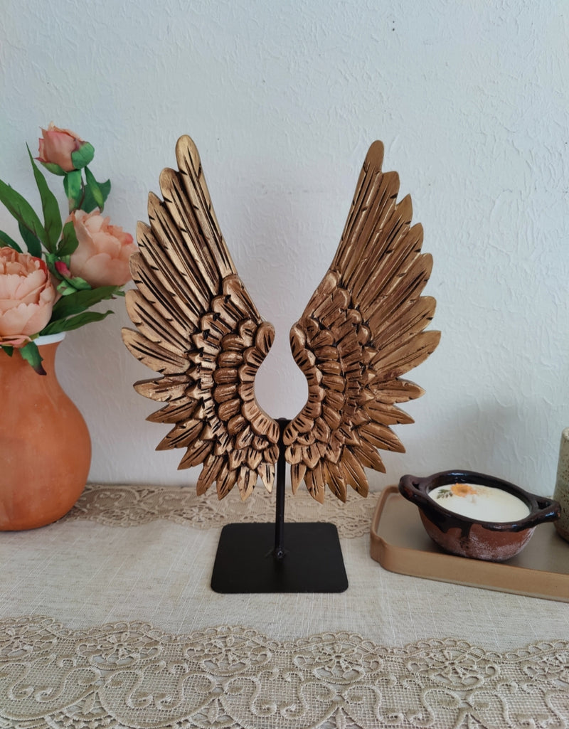 Angel Wings on Stand