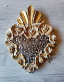 Corazón Ana Maria 10 Rosas