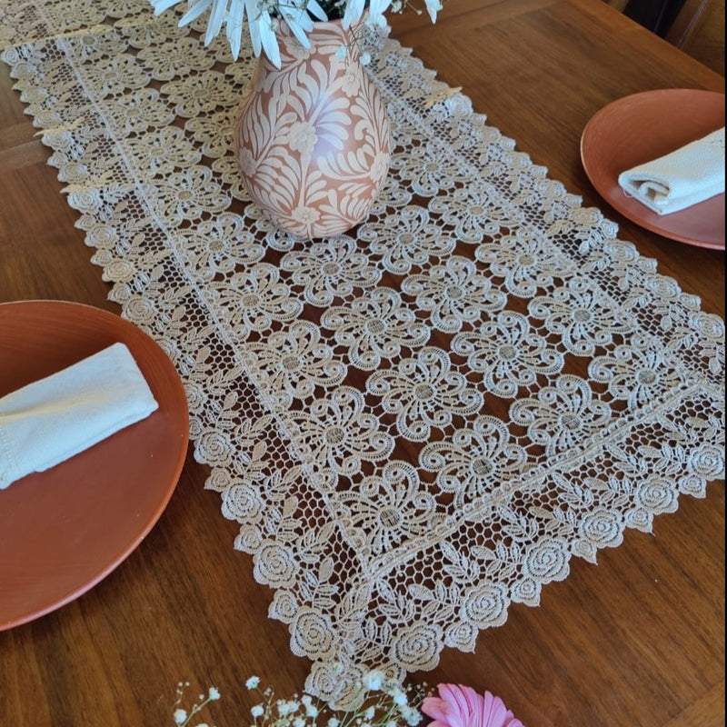 Embroidered Table Runner
