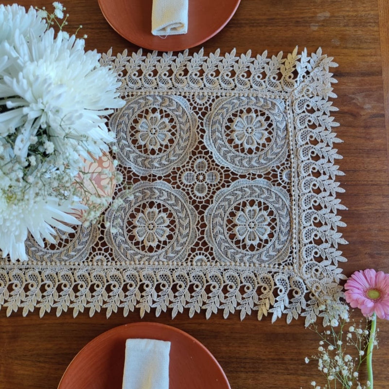Embroidered Table Runner