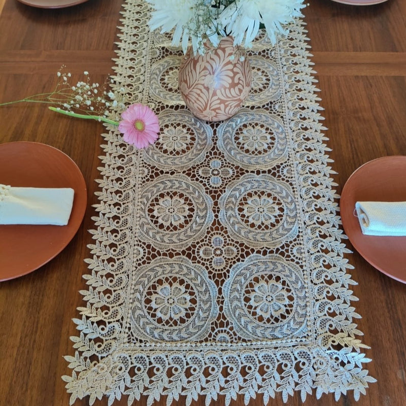 Embroidered Table Runner