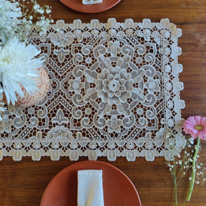 Embroidered Table Runner