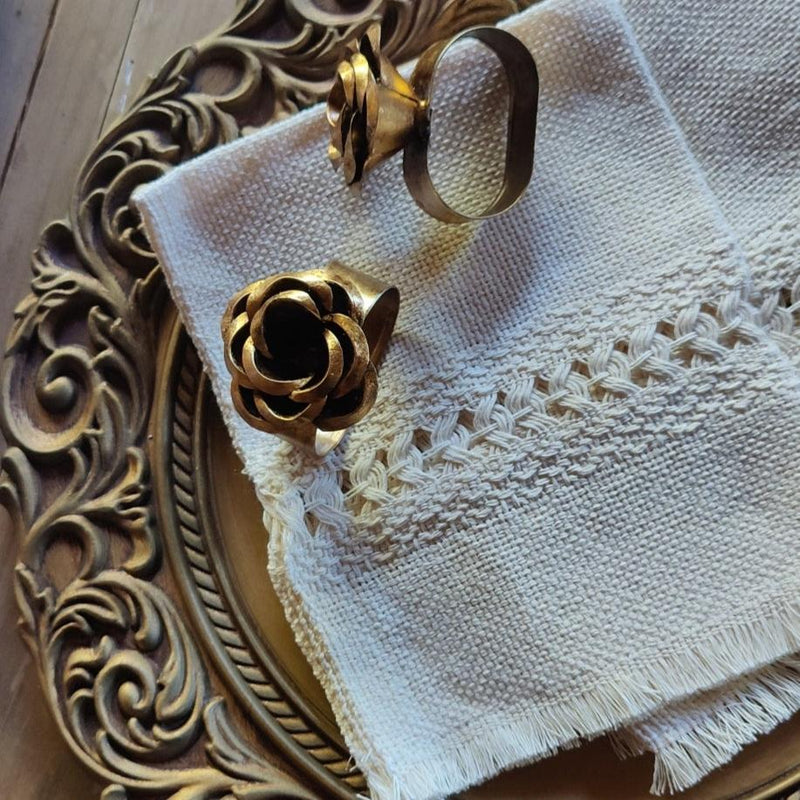 Rosas de Oro Napkin Set