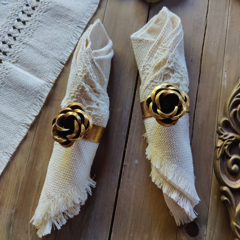 Rosas de Oro Napkin Set