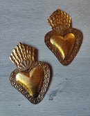 Corazon Flama Dorada