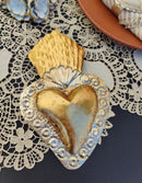 Corazon Flama Dorada