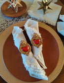 Napkin Set: Corazon Sagrado