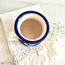 Jarrito Ceramica Azul Cobalto