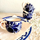 Tazita Ceramica Azul Cobalto