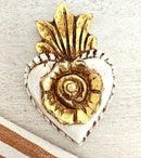 Corazon with Golden Rose