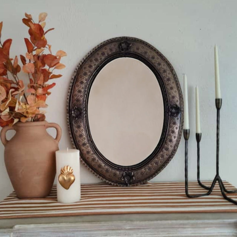 Mirror Hacienda Vieja(Oval)