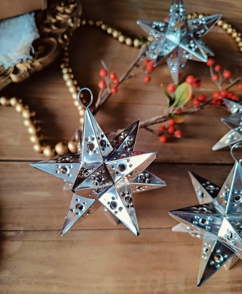 Tin Star Ornament