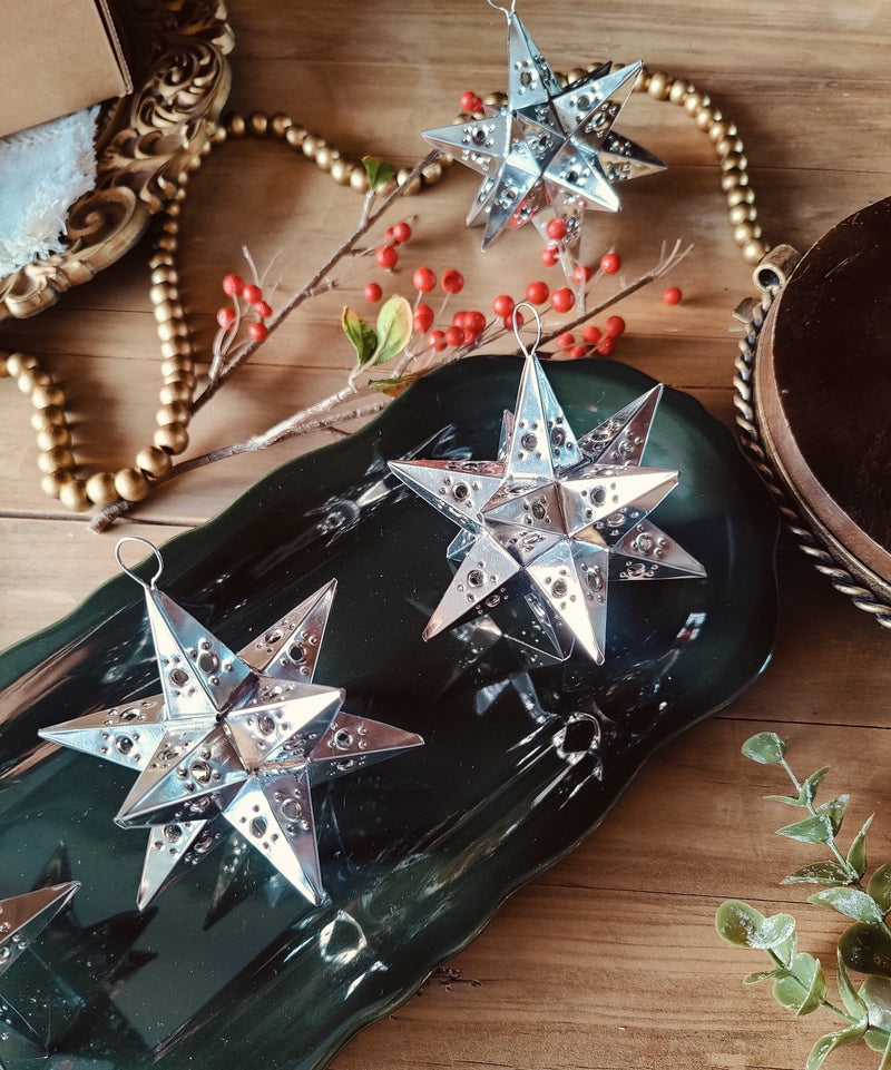 Tin Star Ornament