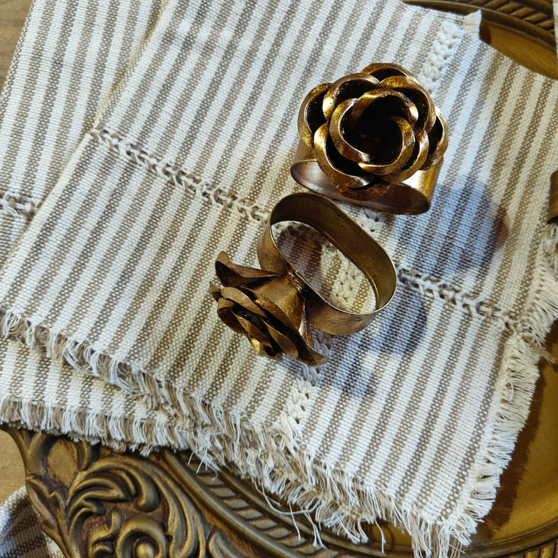 Rosas de Oro Napkin Set
