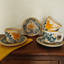 Pajarito Amarillo Saucer and Mug Set