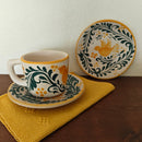 Pajarito Amarillo Saucer and Mug Set