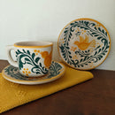 Pajarito Amarillo Saucer and Mug Set