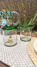 Blown Glass VIVA FRIDA Cups