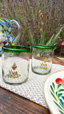 Blown Glass VIVA FRIDA Cups