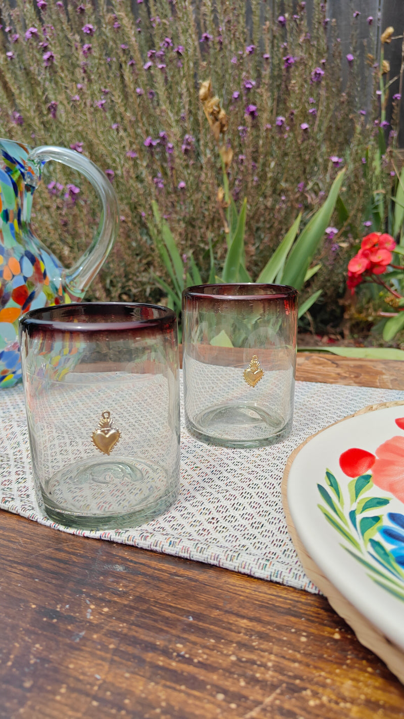 Blown Glass Cups