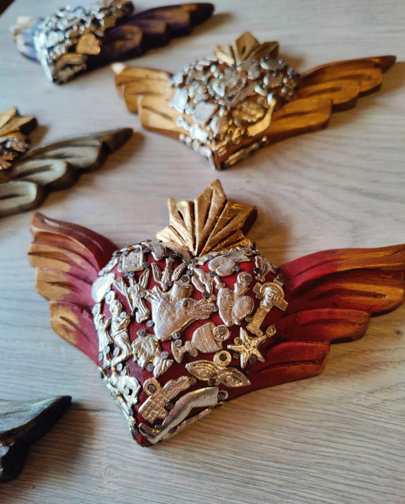 Milagro Corazon with Wings