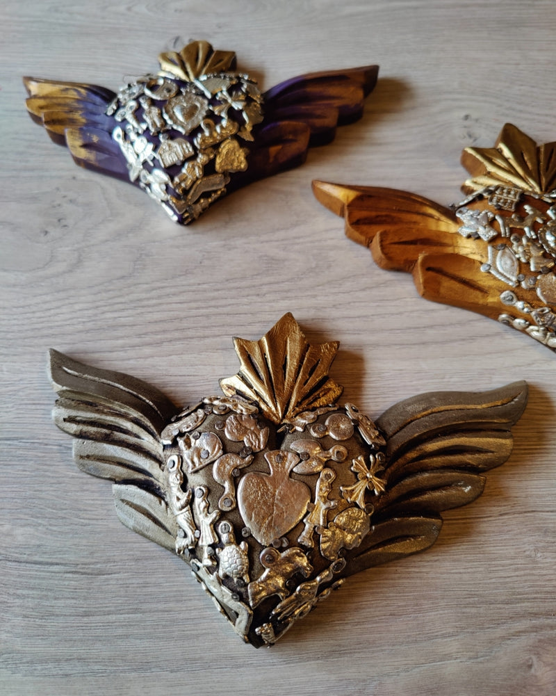 Milagro Corazon with Wings