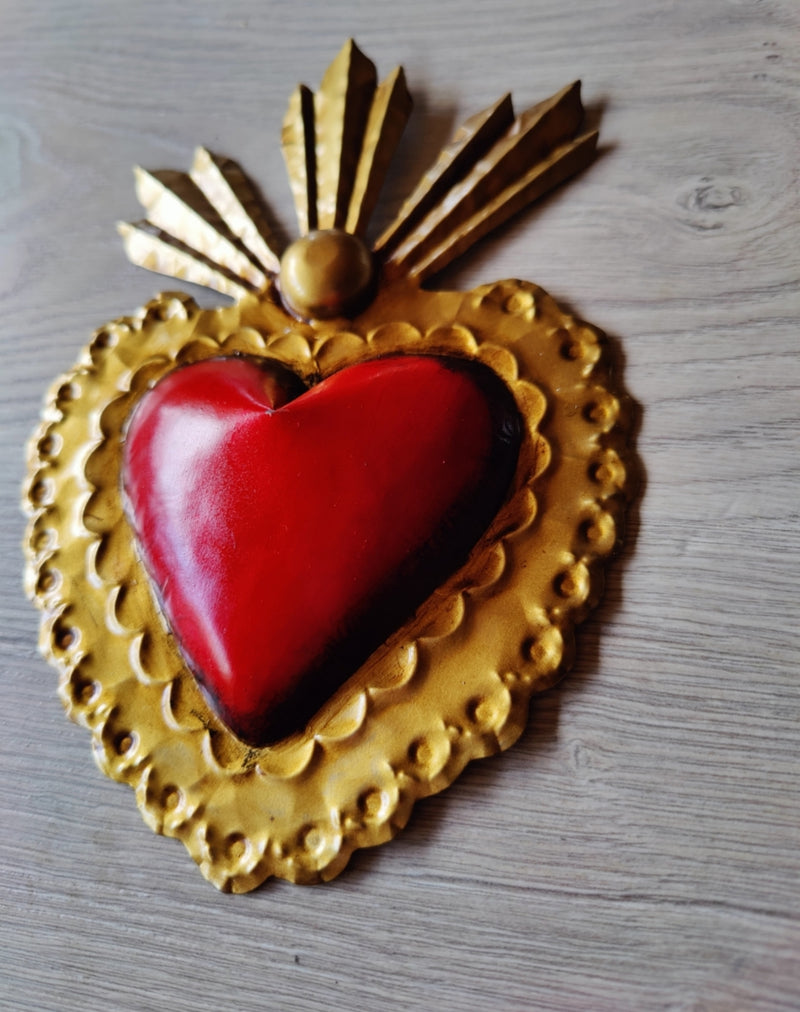 Golden Sacred heart