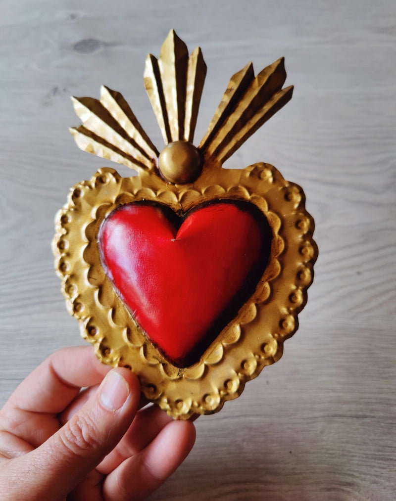 Golden Sacred heart