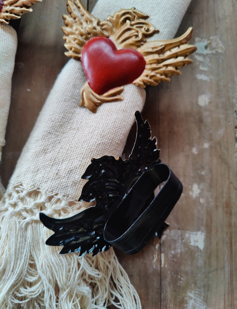 Napkin set: Lilia hearts