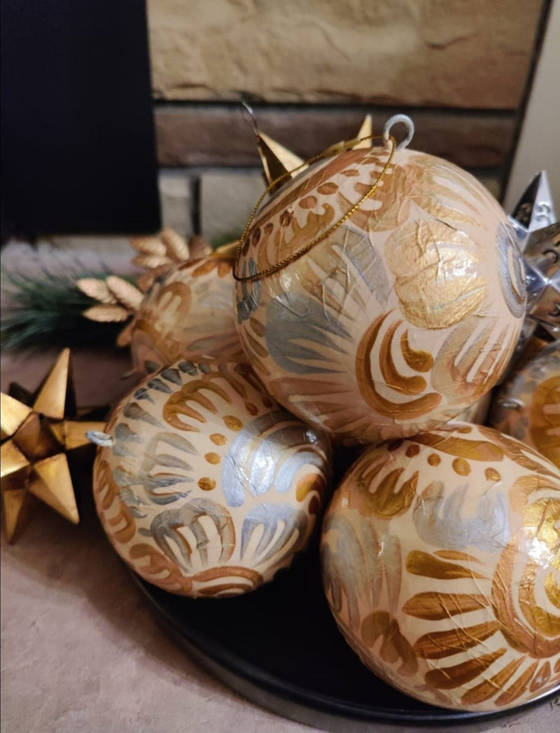 Silver and Gold Ornament