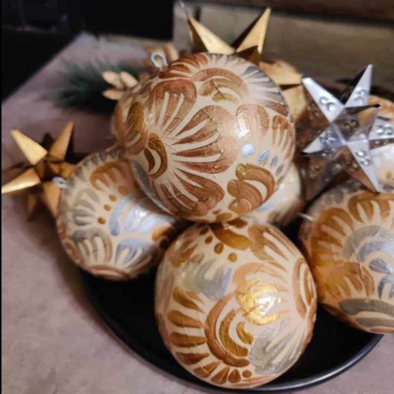 Silver and Gold Ornament