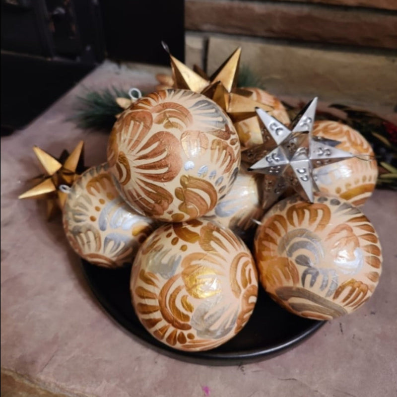 Silver and Gold Ornament