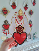 Corazon Rojo with Wings