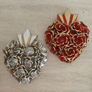 Corazon Sagrado with Roses (Medium)